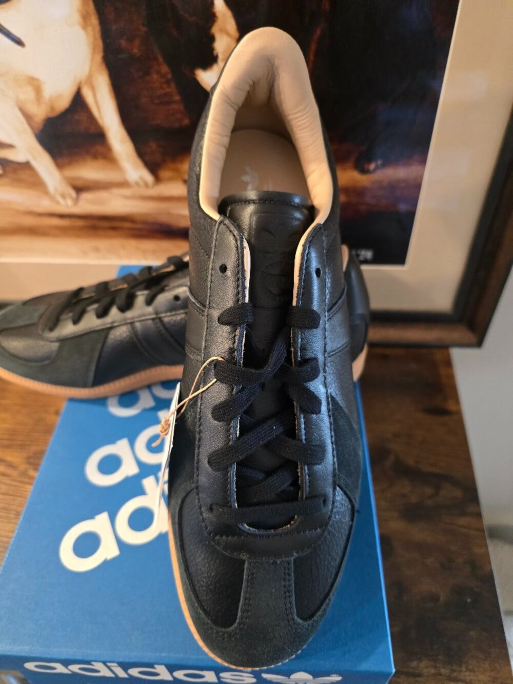 Adidas BW Army Lux Shoes Core Black / Gum (JH7835) Sneakers Mens US Sz 11 NEW